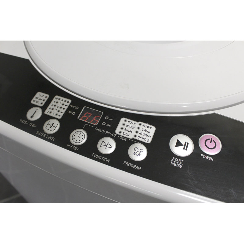 Danby 1.6 cu. ft Portable Washer in White & Reviews Wayfair